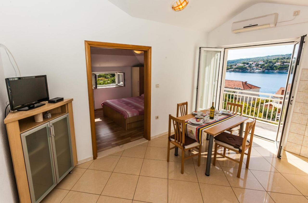 Sea View Apartman Sumartin Kültér fotó