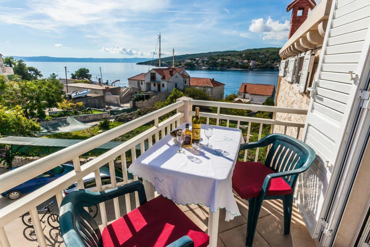 Sea View Apartman Sumartin Kültér fotó