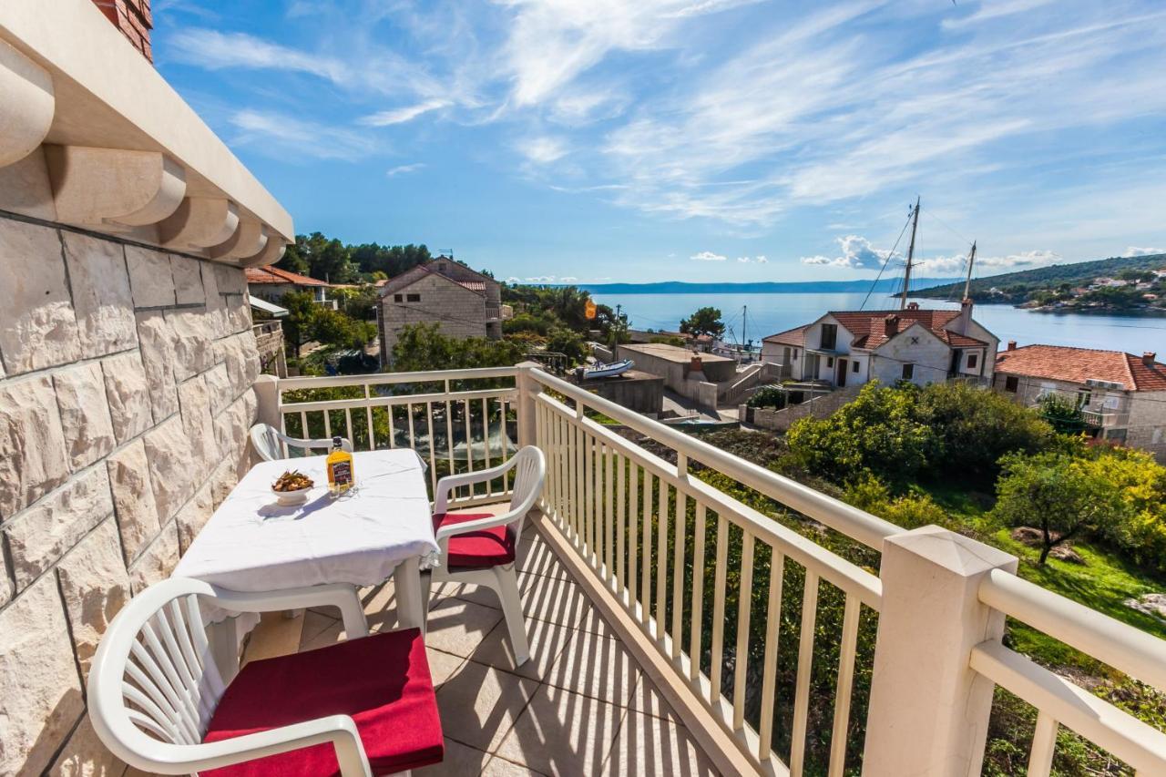Sea View Apartman Sumartin Kültér fotó